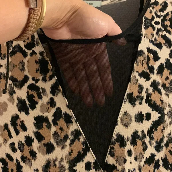 Kimchi Blue leopard cheetah skater dress - Image 3