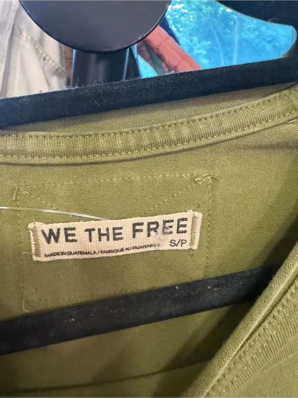 NWOT Free People We The Free Protagonist Long Sleeve - Mossy moss Green - S *IR* - Image 12