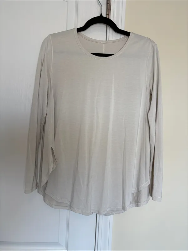 Lululemon Draped Bum Covering Long Sleeve - Image 5