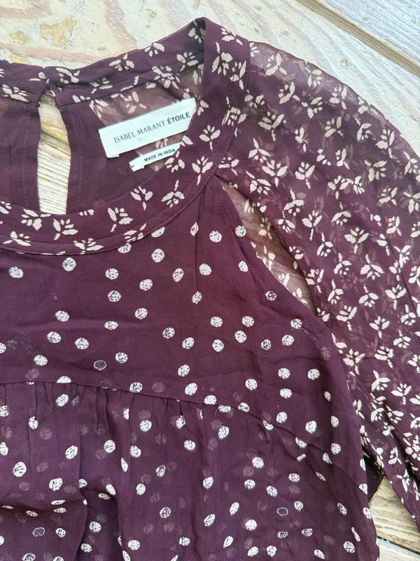 Isabel Marant Étoile Presley printed top size S - Image 2
