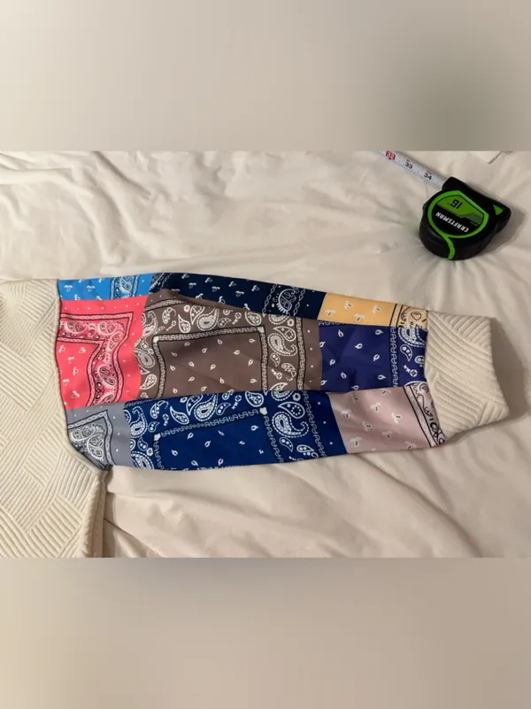 See and Be Seen Pullover Sweatshirt with Bandana Sleeves - NWOT - S (Oversized) - Image 6