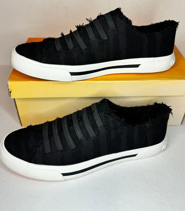 Rocket Dog Jokes Black Slip on Sneaker casual classic unisex Summer outdoor - Image 3