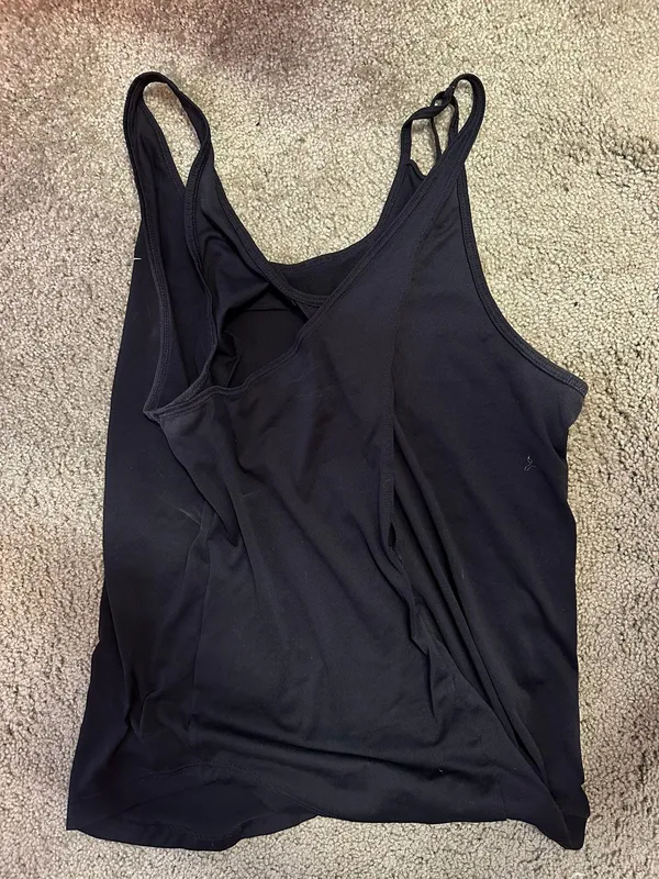 Nike Black Workout Tank - Image 2