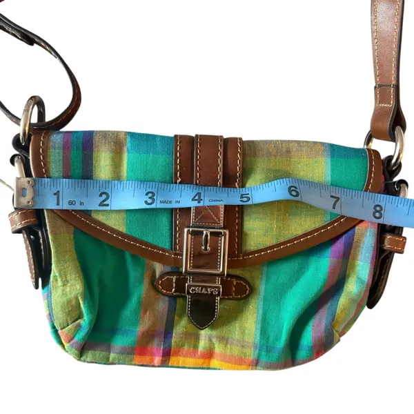 Chaps‎ small crossbody Madris bag. Spring and summer magnetic closure. NWOT - Image 8
