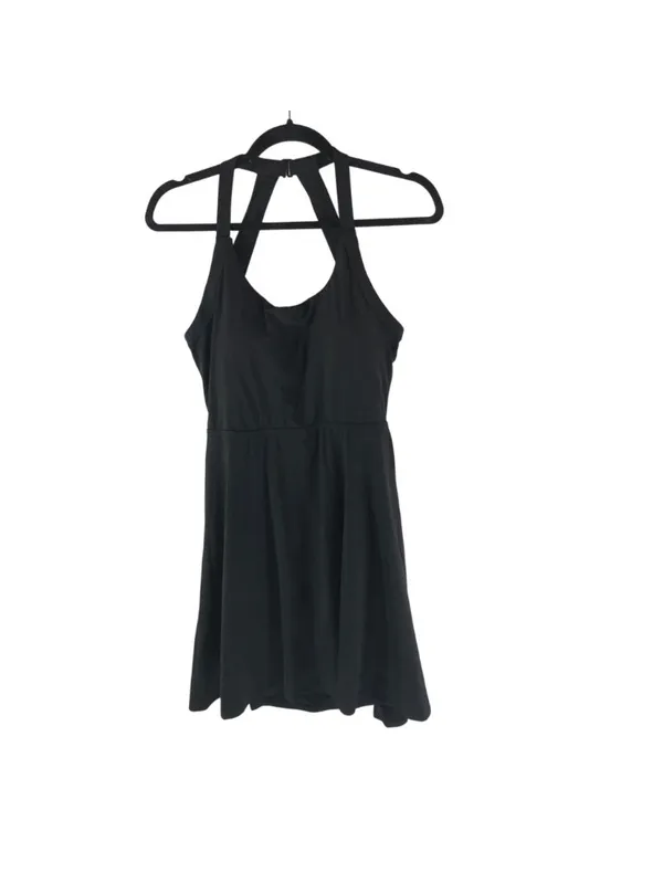 Halara SoftlyZero Airy Backless Twisted InstantCool Dress-Easy Peezy Black L - Image 4
