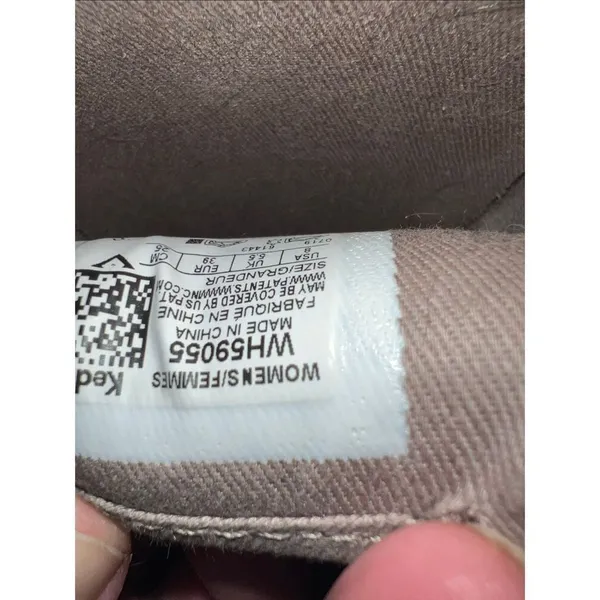 Keds Taupe Double Decker Perforated Suede Slip On Sneaker Women's Size 8 - Image 8