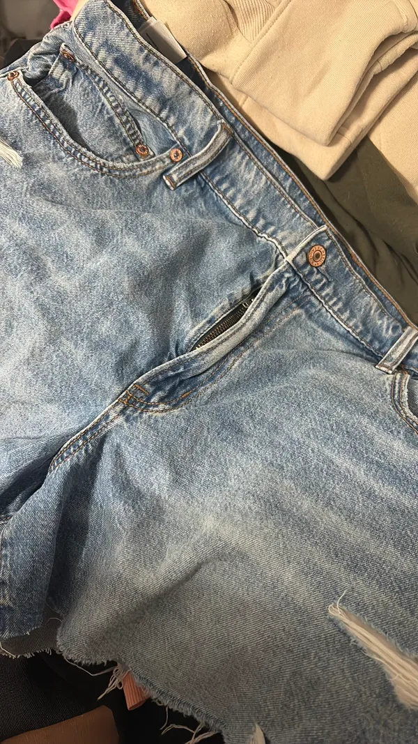 american eagle jean shorts - Image 2