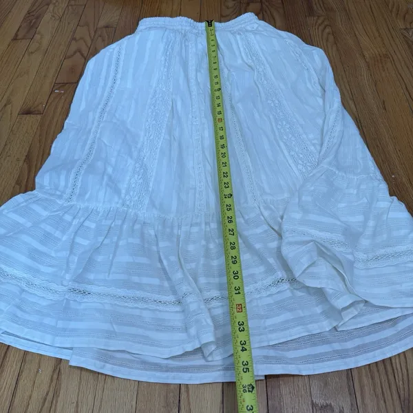Tuckernuck White Lace Beatrice Romantic Maxi Skirt Size‎ XS - Image 6