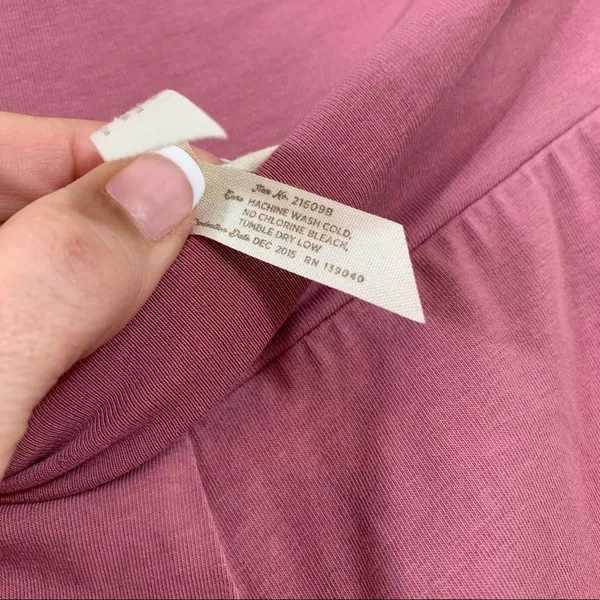 Matilda Jane Shaved Ice Big Ruffles Mauve Cropped Pants - Image 3