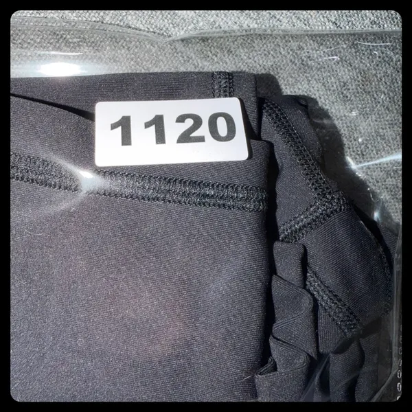 Old Navy Powersoft Leggings Womens M Black Extra High-Rise Go-Dry Active Yoga - Image 8