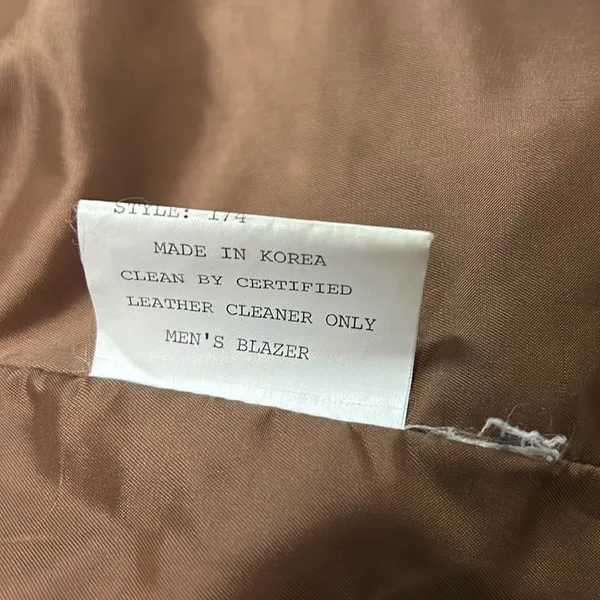 Vintage Pioneer Wear leather jacket - Image 6