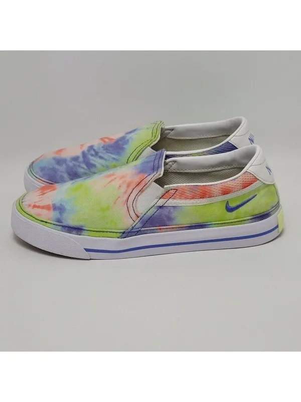 Nike Court Legacy Women’s Slip-On Tie Dye Sneakers CZ1752-900 Size 7.5 - Image 5