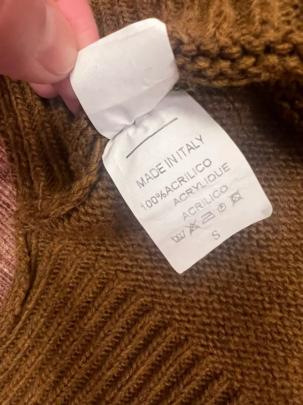 Nasty Gal Womens Minimalist Oversized Sweater Vest V Neck Tunic Long Pullover Size S - Image 6