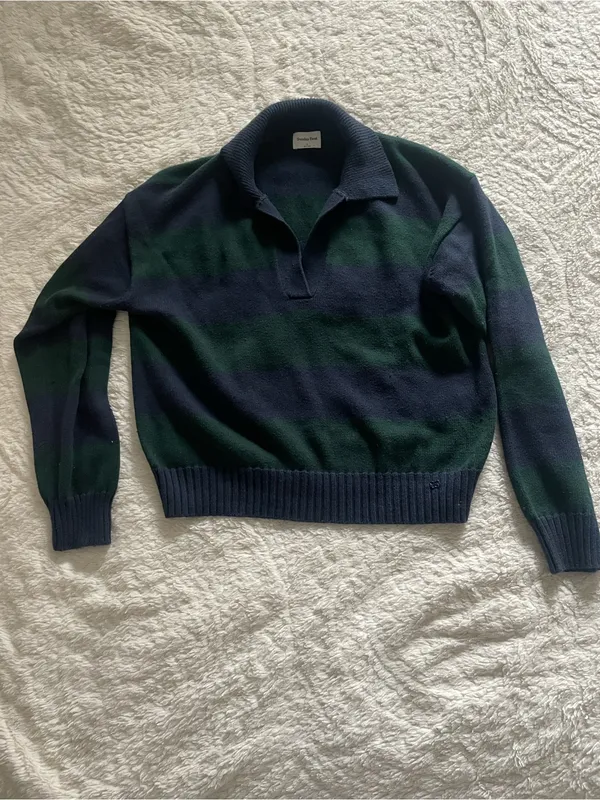 Aritzia Lottie Sweater Scarab/Admiral - Image 4