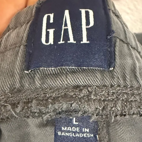 NWT GAP L Everyday Easy Pull On Jogger Pant Gray 100% Lyocell Utility Lounge $80 - Image 4