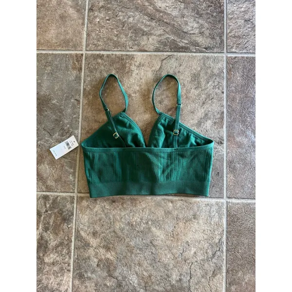 Aerie Seamless Ring Plunge Bralette Size Small - Image 6