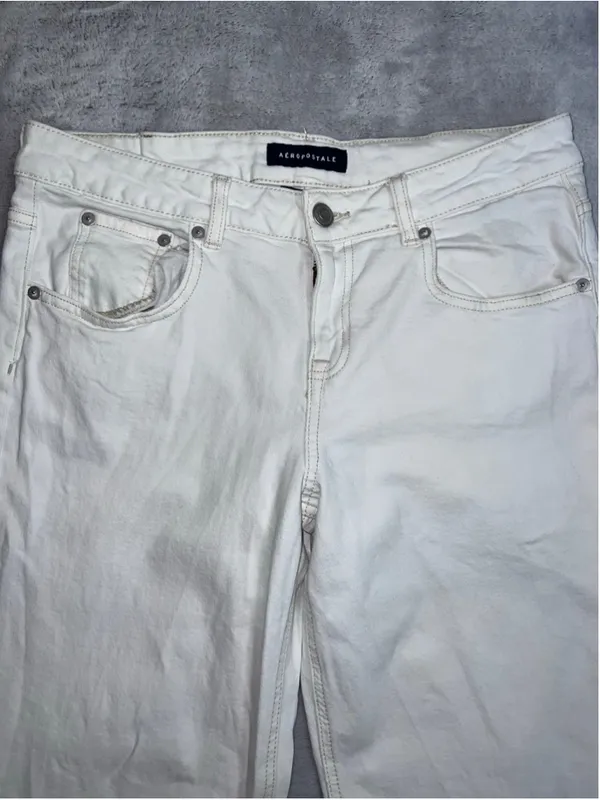 Aeropostale Wide Leg Jeans Size 8 - Image 2