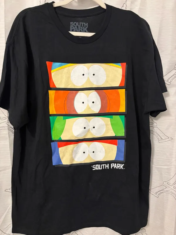 Black South Park Graphic tee Sz.L - Image 5