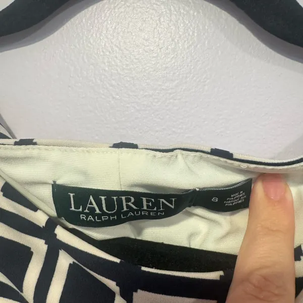 Lauren Ralph Lauren black square‎ dress - Image 2