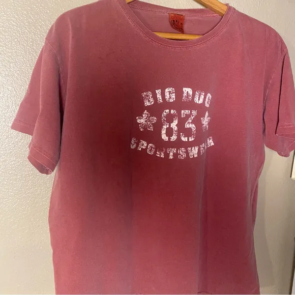 Big‎ Dogs vintage Red Graphic T-Shirt size XL made in the USA casual - Image 2
