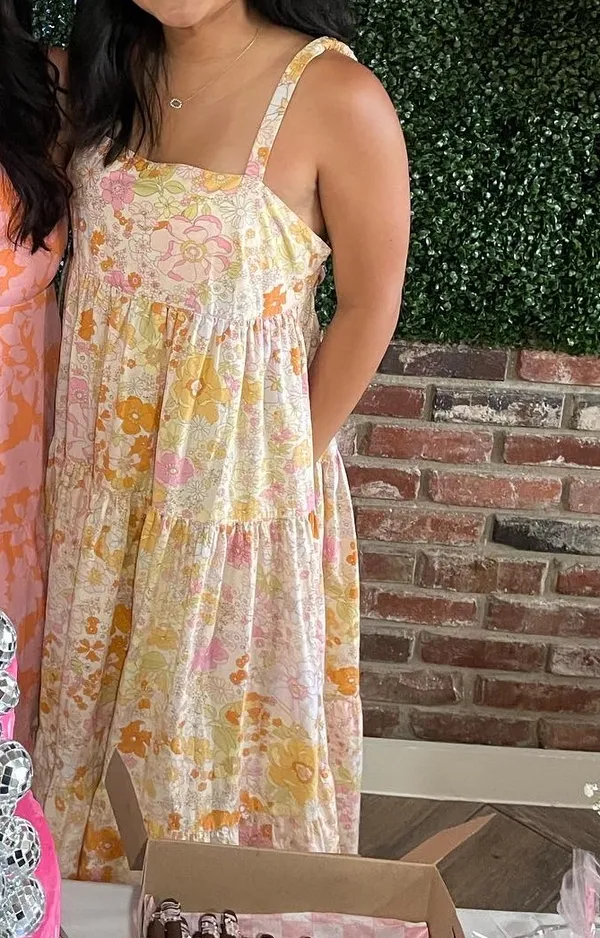 Free People Floral Maxi Sun Dress - Image 5