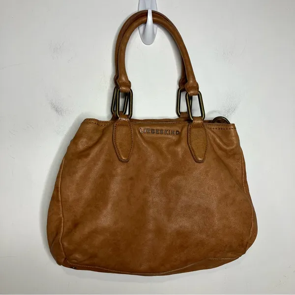 Liebeskind Berlin‎ handbag cognac leather - Image 2