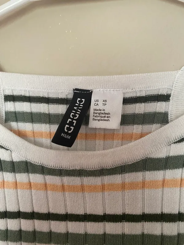 Divided Striped Tank Top - Image 3
