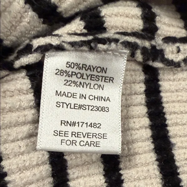 Sincerely Jules Striped V-Neck Sweater Vest - Image 5