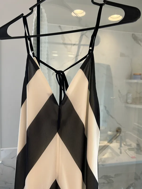 Christopher John Rogers for Target Black and White Semi Formal Dress - Image 4