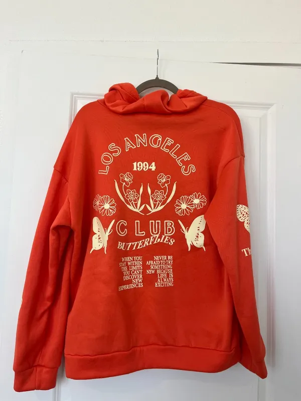 Shein Orange Sweatshirt - Image 2