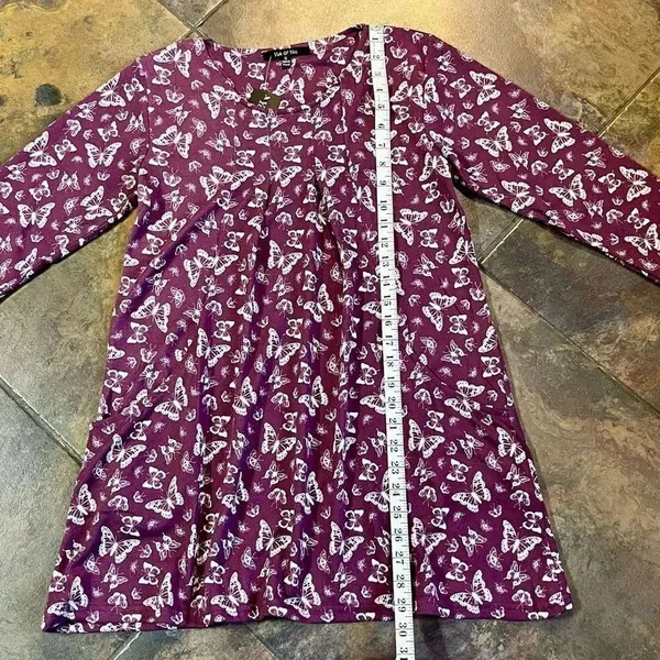 NWT Yak & Yeti Butterfly Long Sleeve Tunic Small - Image 7
