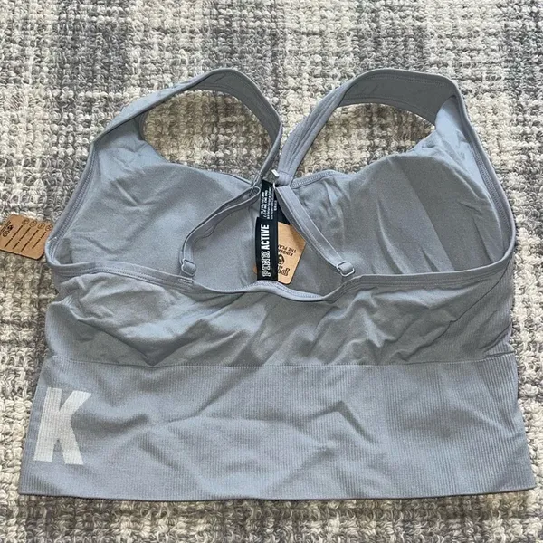 Grey Victoria’s Secret sports bra - Image 3