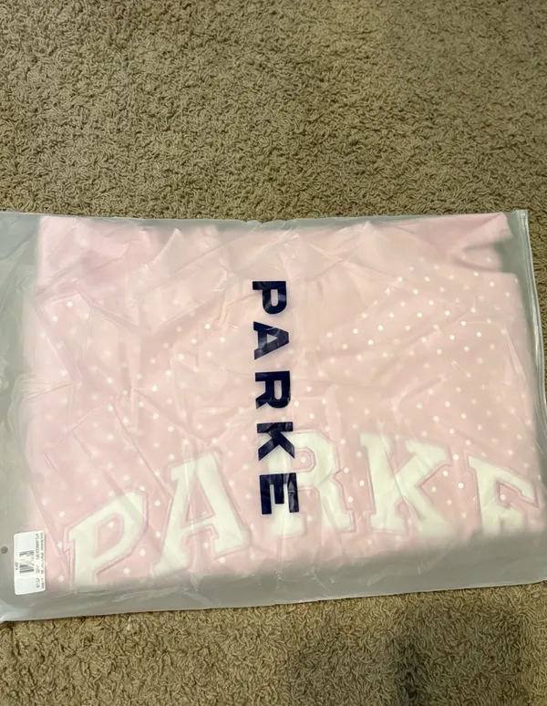 PARKE polka dot varsity heritage mockneck  - Image 3
