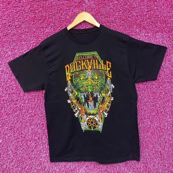 Welcome to Rockville Music Festival T-Shirt Medium - Image 3