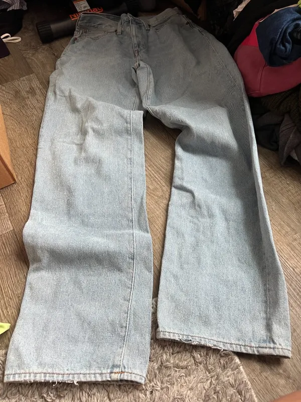 NWT Madewell baggy straight jeans size 26 - Image 4