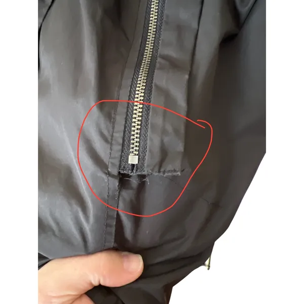 Banana Republic Black‎ Lightweight Hooded Rain Coat Jacket Women's Small GUC - Image 5