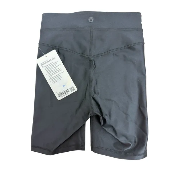 Lululemon Mesh Outer High Rise Running Shorts 2" Shell 5" Liner Pockets Size 2 - Image 4