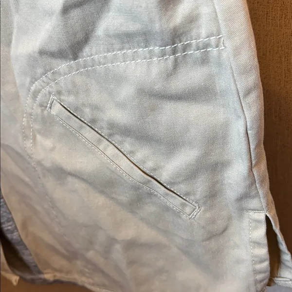 FINAL MARKDOWN Gilded Intent  Sleeveless Raw Edge Jacket XS - Image 5