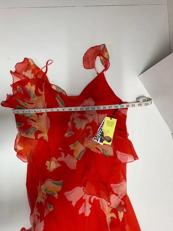 Future Collective‎ Ruffle Ankle Length Dress - Size L - NEW With Tag in Bag. - Image 12