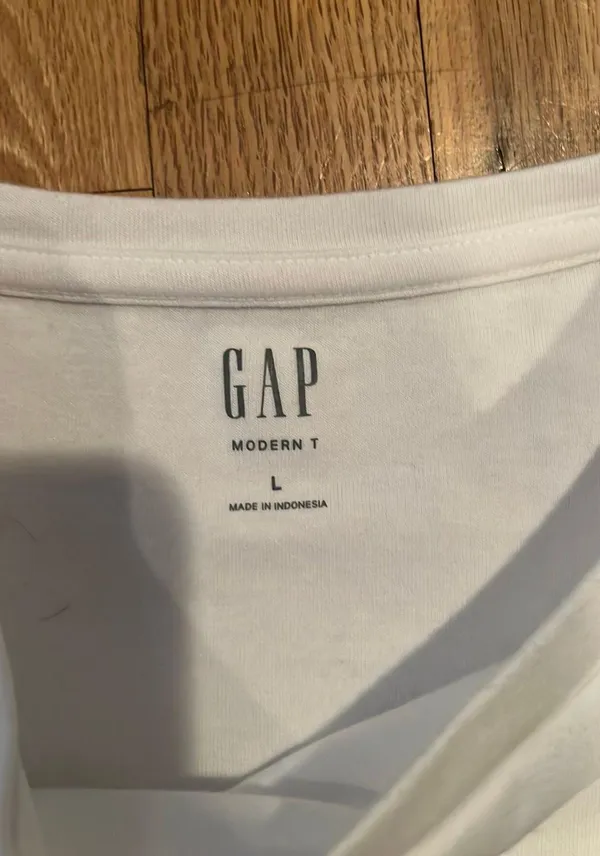 Gap White Modern T Shirt - Image 2
