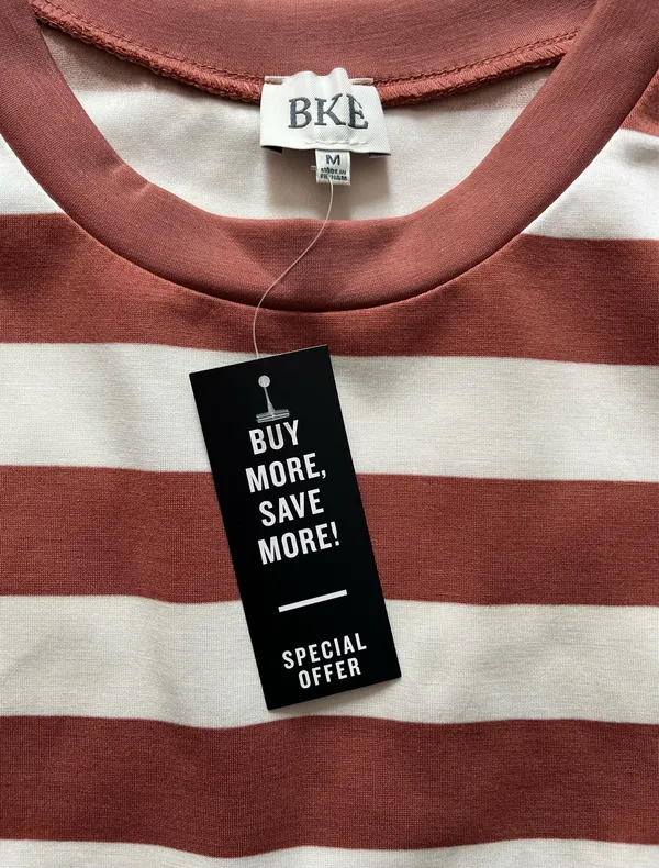 Women’s striped pullover BKE by Buckle Sweater - Image 4