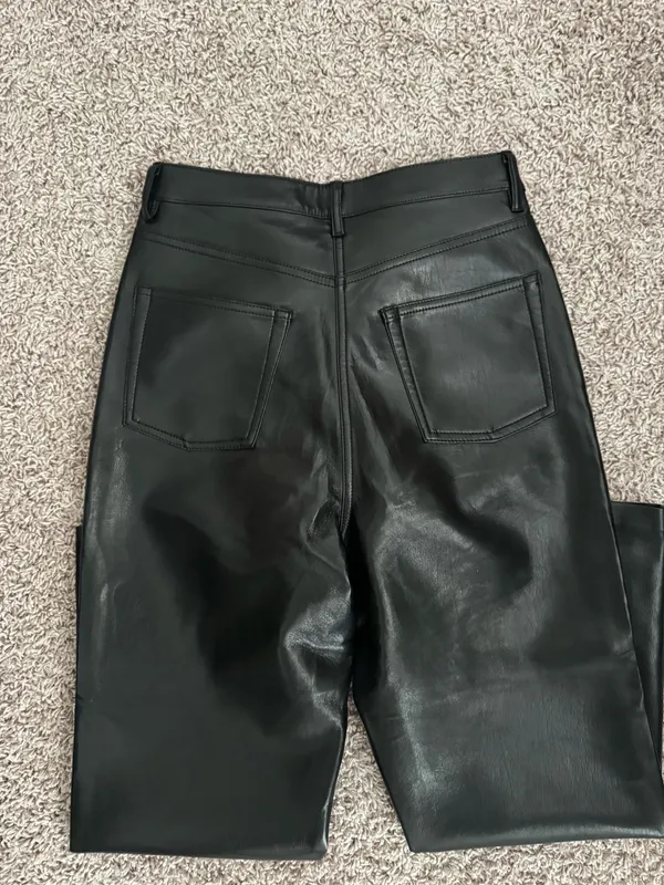 Wilfred Leather Aritzia Pants - Image 3