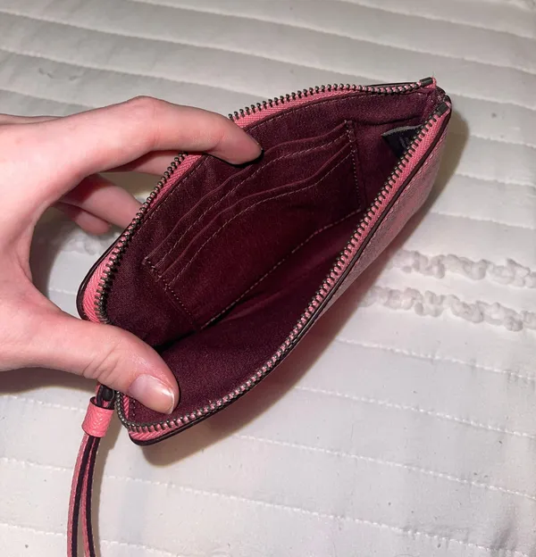 Pink Wristlet / Wallet - Image 4