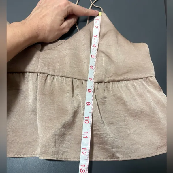 WILFRED Lover Satin Beige Camisole - Image 13