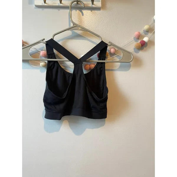 Jockey Black Soft Medium Sports Bra - Image 4