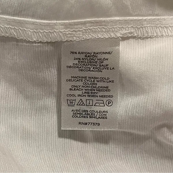 Ann Taylor Puff Sleeve Button Down Blouse Size M - Image 4