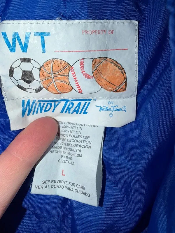 Windy Trail by Weather Tamer Royal Blue Snow Bib Overalls Size L - Image 3