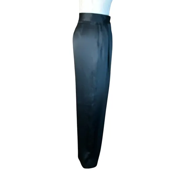 The Sei Wide Leg Trousers in Ink 2 New Womens Silk Pants - Image 7
