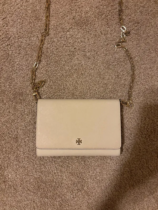 Tory Burch Cream Crossbody Bag - Image 4