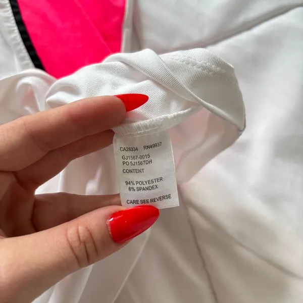 Tail White Label Polo Top T Shirt Womens XL Golf Pink White‎ Tennis Quiet Luxury - Image 5